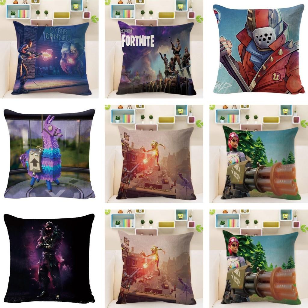 Pillow Case Game Cover Living Room Decoration Christmas Halloween Linen