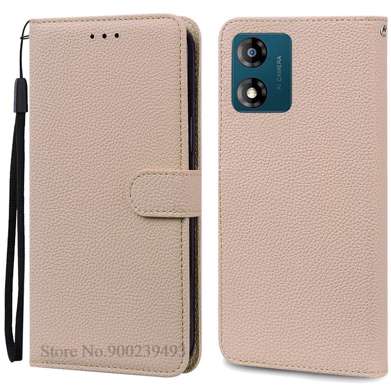 E13 Case For Motorola Moto E13 Case Leather Wallet Flip Cover For Moto E13 Phone Case For Motorola Moto E13 Capa Case Fundas