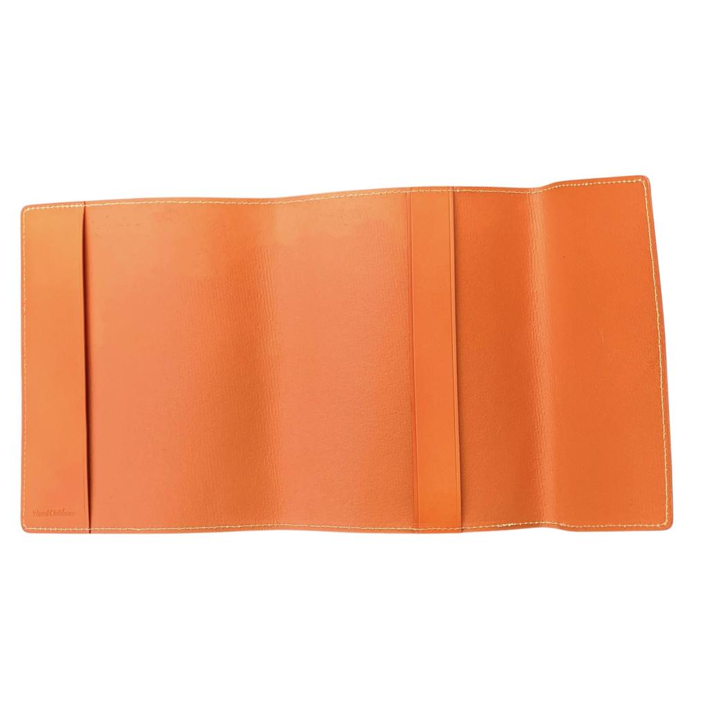 Roost Outdoors Echte Leder Verstellbare Buchhülle, A5 Größe (Kamel)