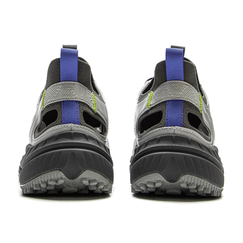 New LiNing Yijie LITE Slip Resistant, Breathable, Abrasion Resistant, Anti Collision River Trekking Shoes Men's Calm Gray AHLV013-3