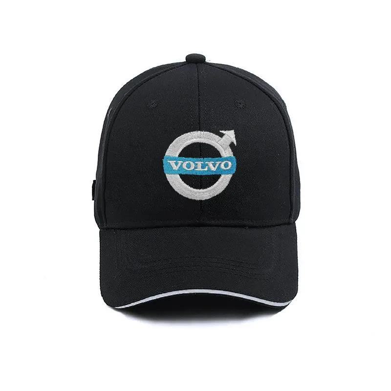 

Fashion Car Duck Tongue Hats Trucker Outdoor Sport Running Adjustable Baseball Caps For Volvo Rdesign T6 AWD C70 S40 S60 S70 C30