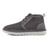 UGG Neumel Zip Fleece Lined Gray 1103883-DGRY