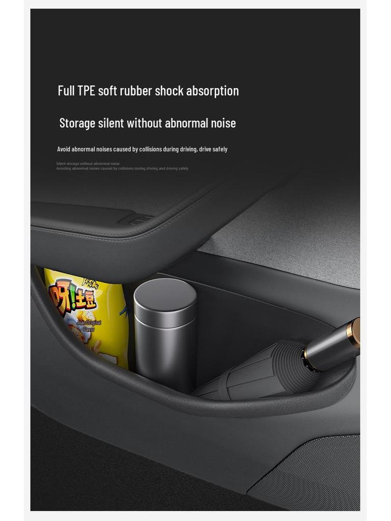 Tesla Model Y Door Slot Storage Box - 25-Piece Set