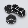 Car Sticker 4PCS 75mm Metal Emblem Car Wheel Center Hub Cap Cover Badge For Mercedes Benz AMG GLK GLE GLC W203 W206 W220 W205 W2