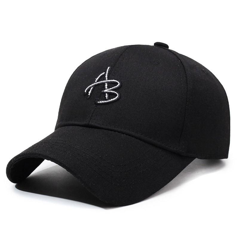 Trendy Embroidered Letter Baseball Cap With Adjustable Fit For Casual Men And Women