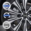 Para Volvo Xc60 Xc90 V40 V60 S60 V50 4 Piezas 64MM Estilo de Coche Tapas Centrales de Rueda Cubierta de Neumático de Coche Accesorios de Decoración Exterior