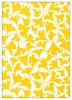 Tenugui Hand with Ginkgo Cotton Made In Japan Niwa-zome (Japanese Towel) - Chu-sen (Dyed Nuts) - 100% -
