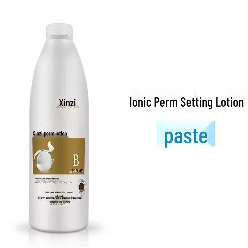 Silk Protein Ionic Perm Lotion: No. 1 & No. 2 Ceramic Softener & Setting Cream
