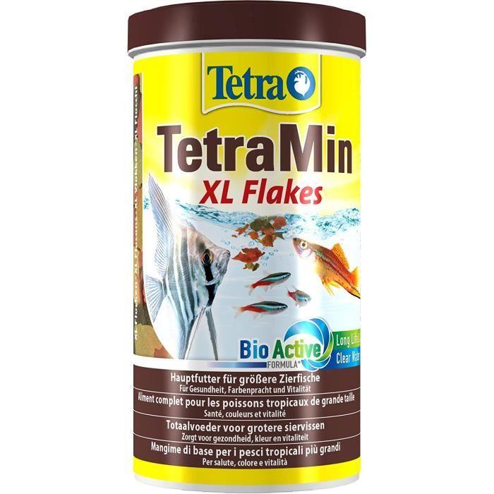 Aliment Complet - Tetra - TetraMin XL - Flocons - Poissons d'Ornement - 1 Litre