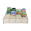 48 Cells Wooden Mobile Phone Management Storage Box Convenient Storing for Office Living Room