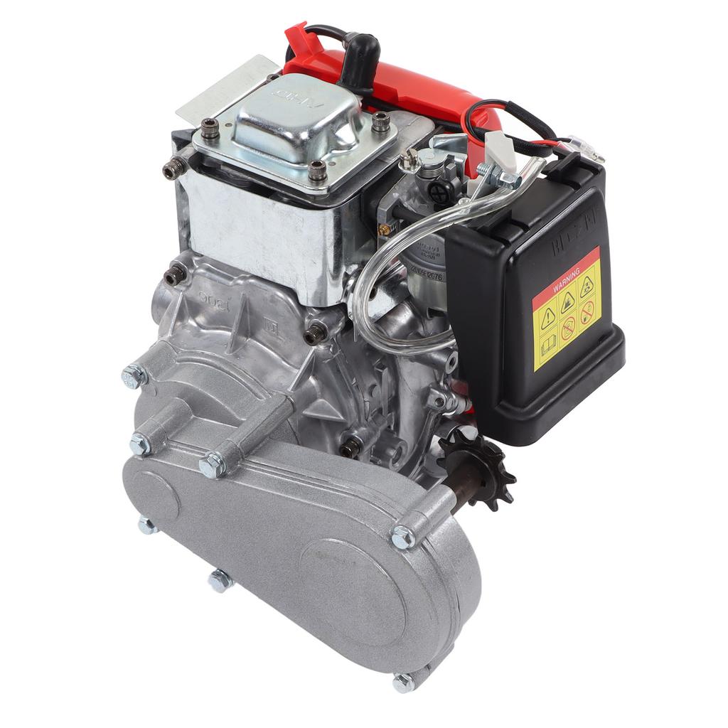 4-Takt 49CC Motorisiertes Fahrradmotor-Motorkit Geräuscharmer, stabiler Benzinmotorsatz zum Austausch