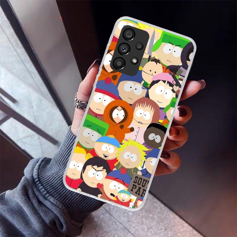 

Cartoon S-South P-Parkes Phone Case For Samsung Galaxy A17 A57 A37 A16 A26 A36 A56 A15 A25 A35 A55 A14 A13 A54 A53 A34 A24 A33 A Samsung A57