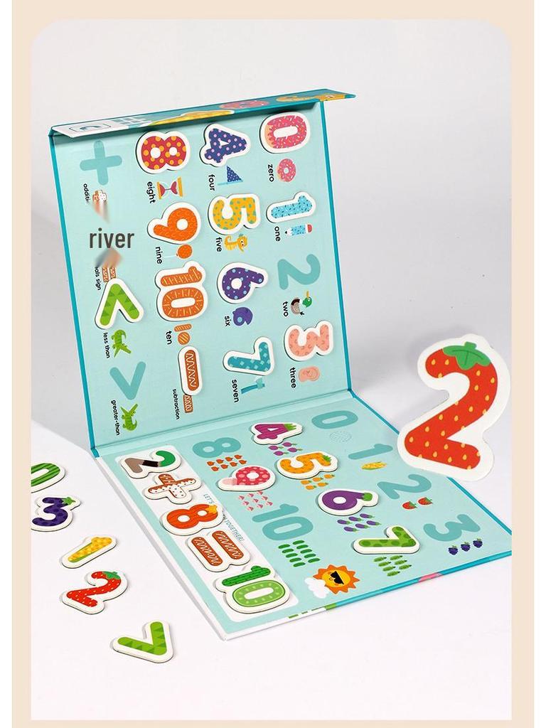 26 English Letter Magnetic Cards - Educational Puzzle Toy for Kids