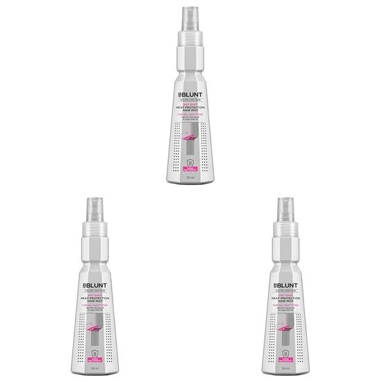 

BBlunt Hot Shot Теплозащитный спрей | Защита от повреждений | с маслом виноградных косточек и провитамином B5 - 150 мл (Пакет из 3)