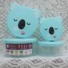 4pcs Children Plastic Cartoon Cute Bento Box Japanese Outdoor Food Storage Container Kids Student Microwave Lunch Box Utensils