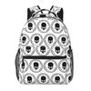 F Brother Nummer Neun 04S Rucksäcke mit Totenkopfaufdruck Jungen Mädchen Schultasche Schüler Schultaschen Cartoon Laptop Rucksack Umhängetasche