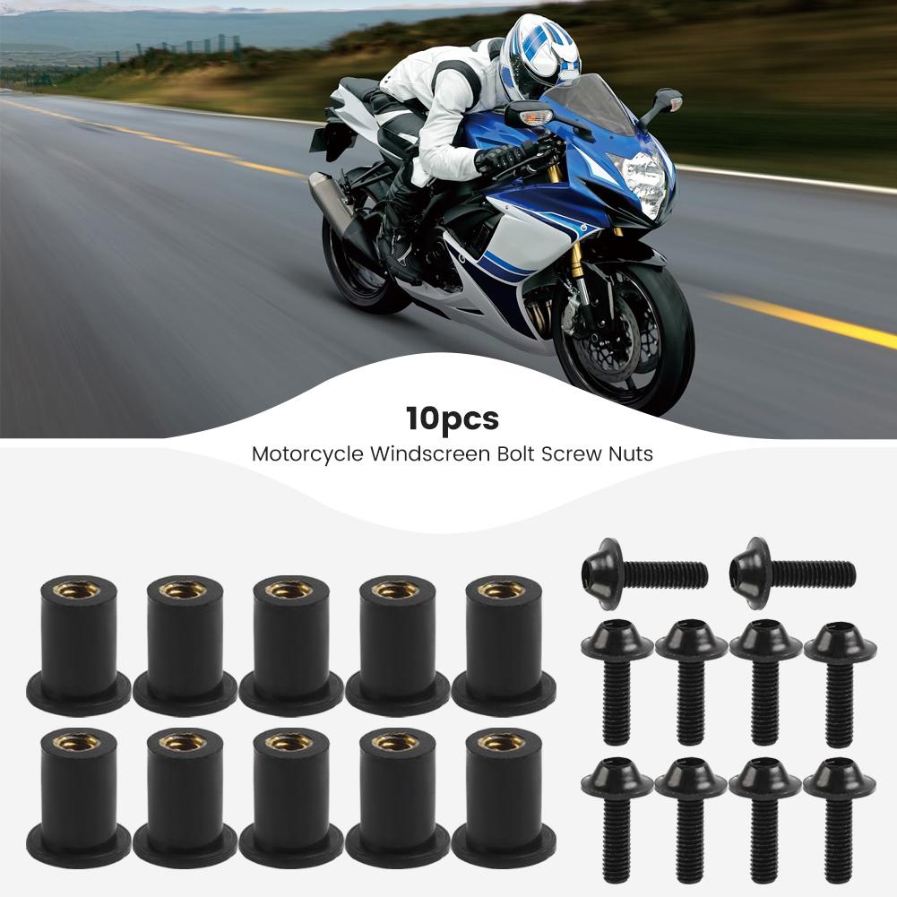 Anodized Aluminum Windscreen Bolt For Honda Durable