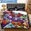 Vibrant Battle Zombies 3pcs K-pop music group Bedding set,Ideal for Bedroom, Dormitory,Including Duvet Cover And 2pcs Pillowcases,Fan gifts
