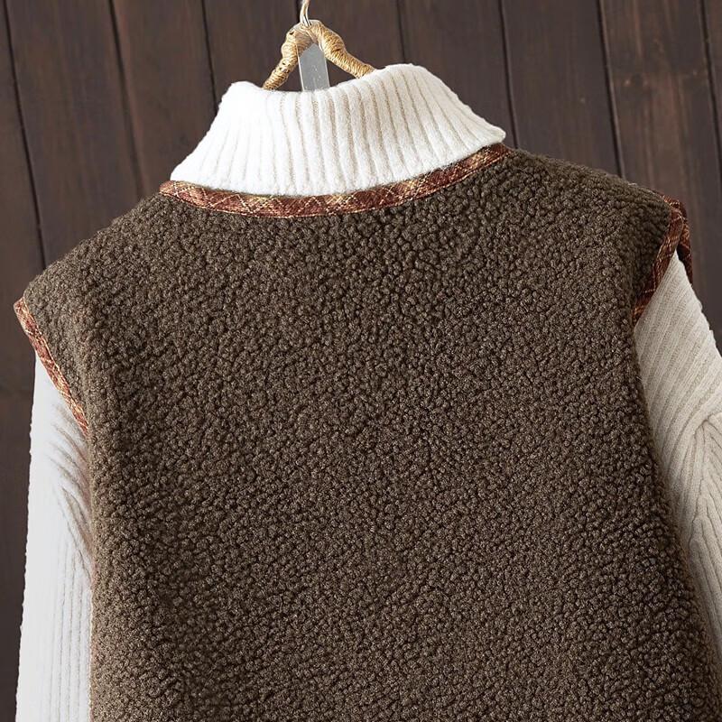 Women's Single-Breasted V-Neck Layering Vest