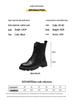 Women's British Style Round Toe Martin Boots - Autumn/Winter 2024, Thick Sole with Plus Velvet, Short Boots for Female Students