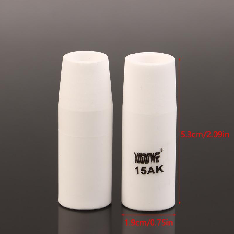 15AK Series MIG Welding Nozzle Ceramic Insulator Gas Diffuser Fits for Welding Torches