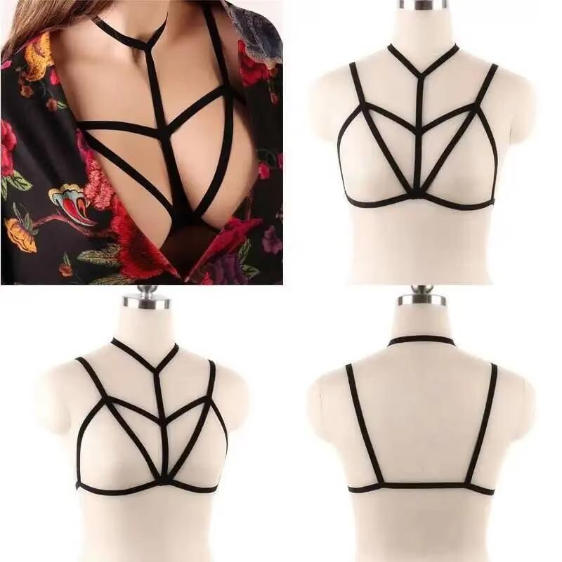 Lingerie Straps For Women Handmade Hollow Elastic Harness Fashion Bra Accessory For Daily And Party Wear Underwear