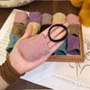 5PCS widened jacquard hair loop tied with ponytail without damaging hair, high elasticity without hair tie, rubber band headband
