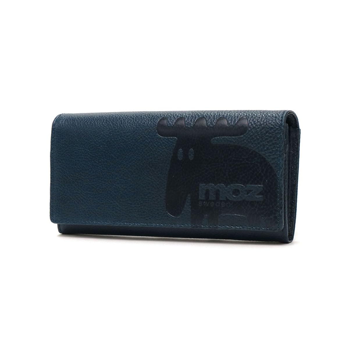 

Elk Long Wallet Navy [Mozu] ZNWE-86122