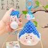 Cartoon Delightful Plush Buddha And Guanyin Keychain Fun And Accessory Colorful