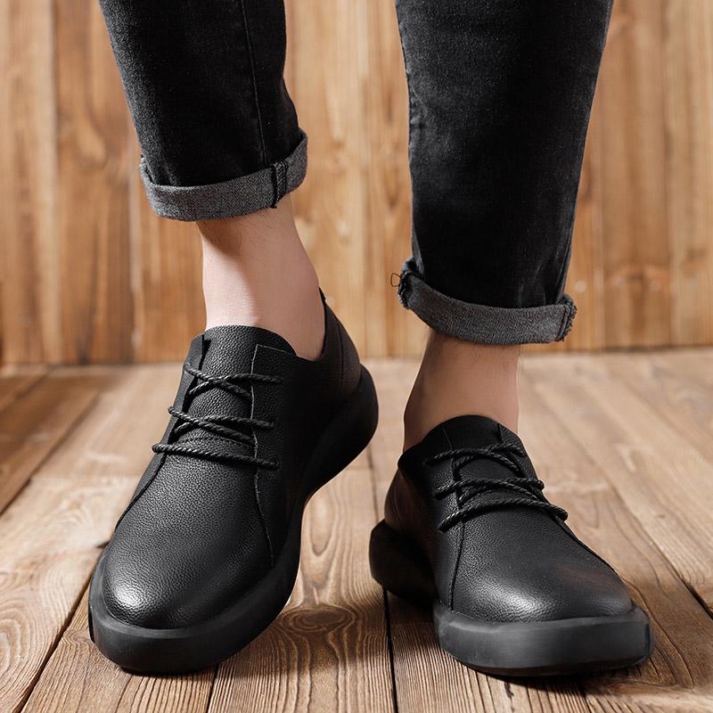 Herren Lederschuhe Schnürschuhe Wanderschuhe