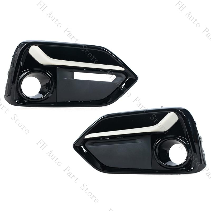 Front Rear Fog Lamp Light Trim Frame Shell Cover Lid Bezel For Honda Civic Hatchback 2020 2025