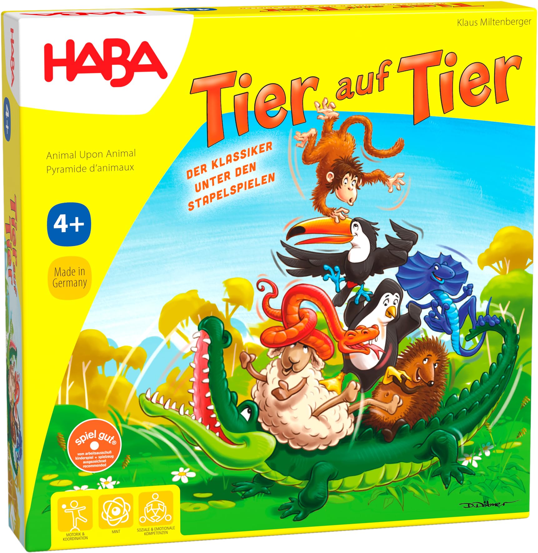 

Игра HABA «Верхом на крокодиле» [Обычно импортируемый продукт]