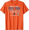 Illinois Illini Final Four 2026 Men's Basketball Orange T-Shirt