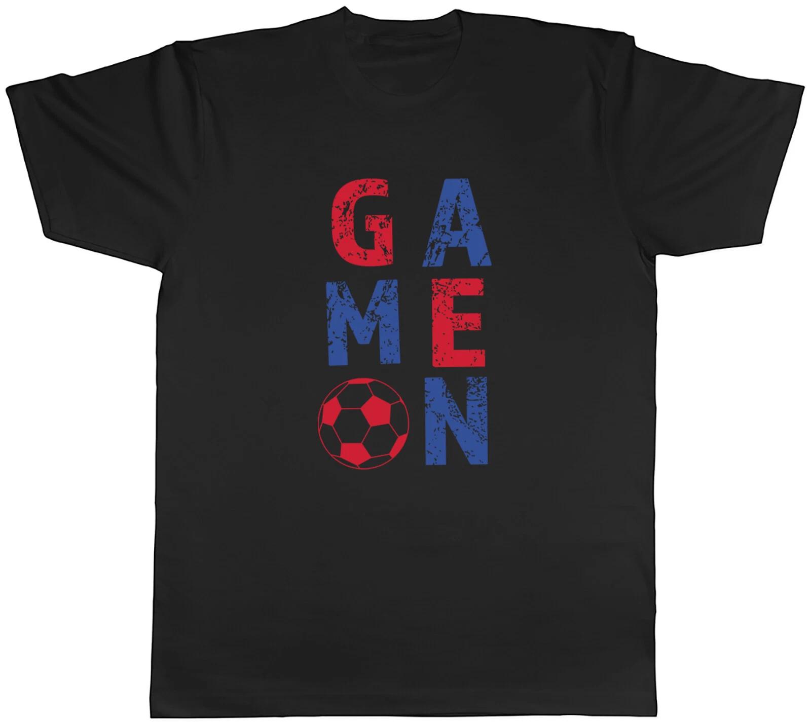 Football Mens T-Shirt Soccer Footy Lover Game On Unisex Tee Gift XXL
