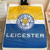 Leicester City Football Club Flannel Blanket, High quality Comfortable for All Seasons, Home Decor, Warmth and Comfort