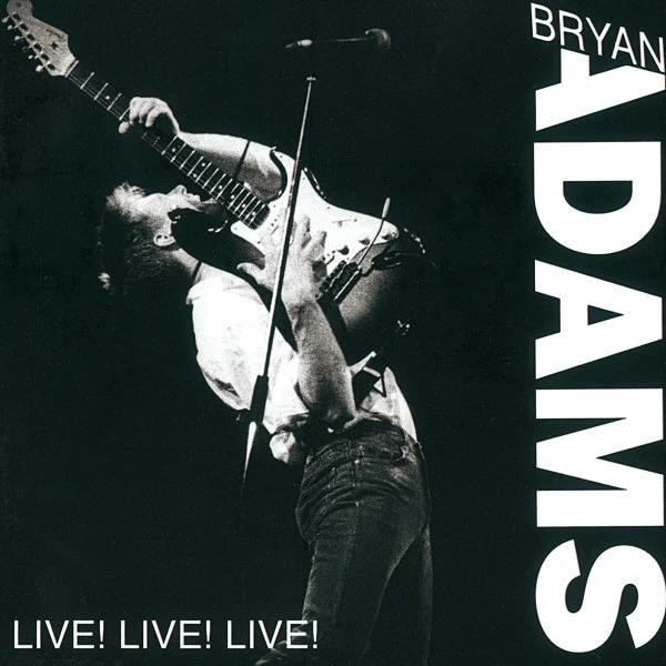 CD BRYAN ADAMS - LIVE! LIVE! LIVE!  8283970942 A&M Records 1988 US Rock Used