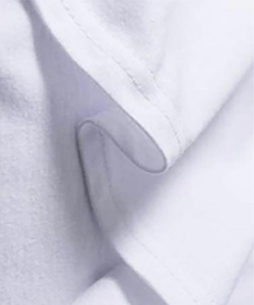 Muji [3Pack] Domestic 20-Count Combed Linen Heavyweight Basic Plain Unisex Short Sleeve T-Shirt (Type B)