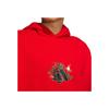Adidas Originals FW23 Dragon Year CNY Series Hoodie With Dragon Print Logo Unisex Tops Red JE3500