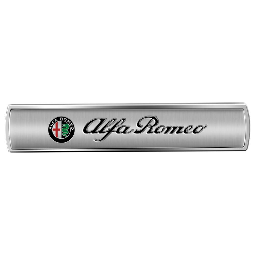 

1/2PC 3D Metal Car Emblem Rear Trunk Side Window Body Sticker For Alfa Romeo Sportiva Giulia Giulietta Mito 147 Auto Accessories