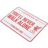 Liverpool FC Plaketa s erbem You'll Never Walk Alone