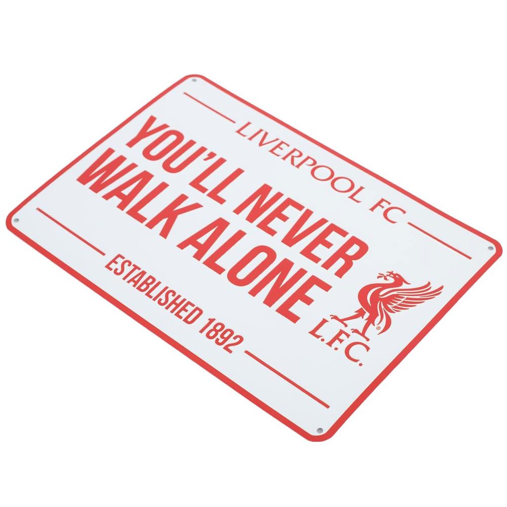 Liverpool FC Plaketa s erbem You'll Never Walk Alone