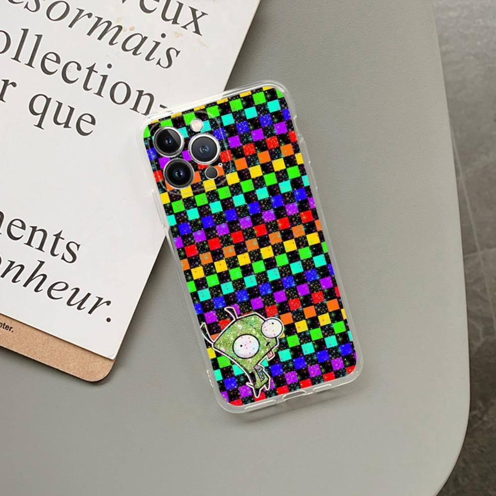 

Чохол для телефону Cartoon Invader Zim для iPhone 15 8 7 6 6S Plus X SE 2020 XR XS 14 11 12 13 Mini Pro Max Mobile Case iPhone 12 pro
