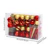 102 Pieces Christmas Tree Hanging Decorations Festive Assorted Decoration Set Easy to Hang
