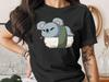 Cute Sushi Koala Bear T-Shirt, Japanese Anime Gift, Kawaii Anime Sushi Shirt, Cute Japan Manga Art