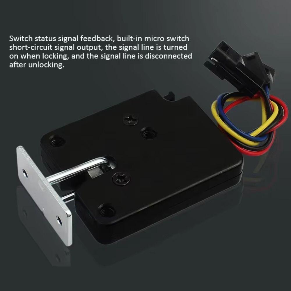 50KG Holding Force Electric Lock DC 3V-24V Cabinet Door Lock Mini Access Control Lock Drawer