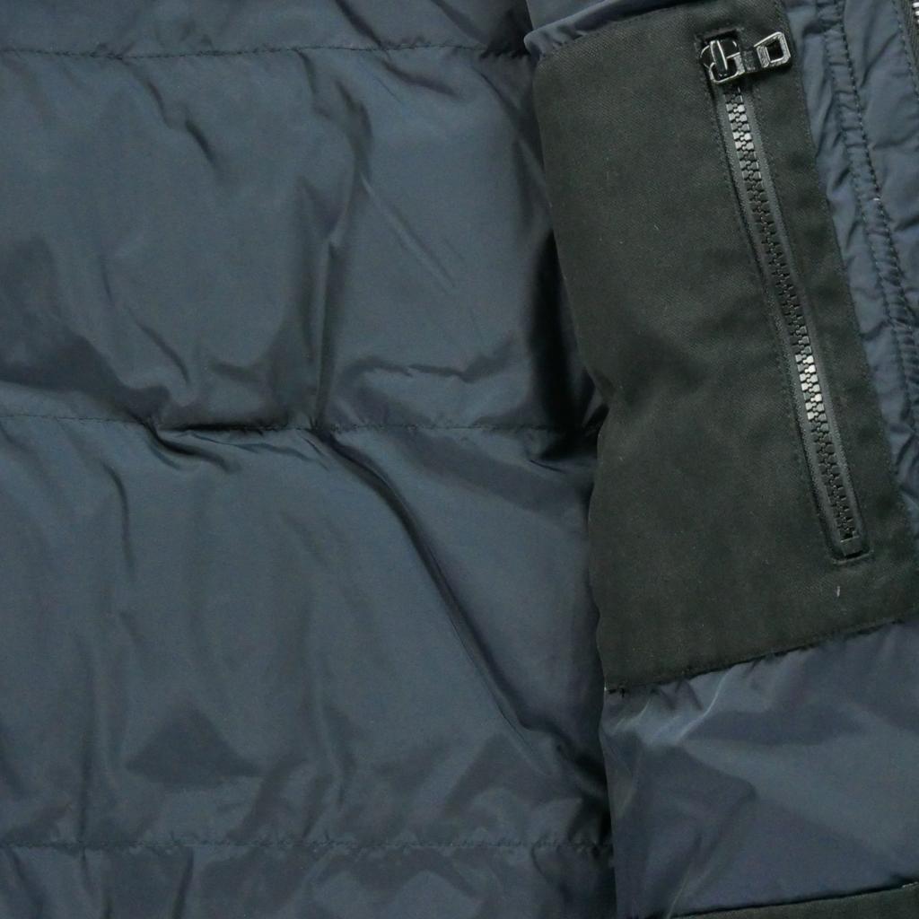Men's 2 In 1 Navy Down Jacket