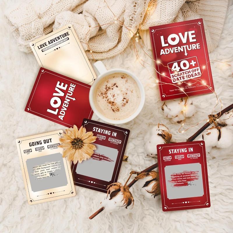Scratch Off Date Adventure Book - Romantic Couples Gift With Fun Date Night Ideas For Him & Her - View #3