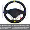 Hand Sew Car Steering Wheel Cover For Mitsubishi Pajero 2008 -2011 V73 2011 L200