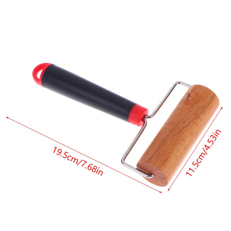[Q]Rolling Pin Pastry Pizza Fondant Bakers Roller Metal Kitchen Tool For Baking Dough Pizza Cookies Cooking Tool