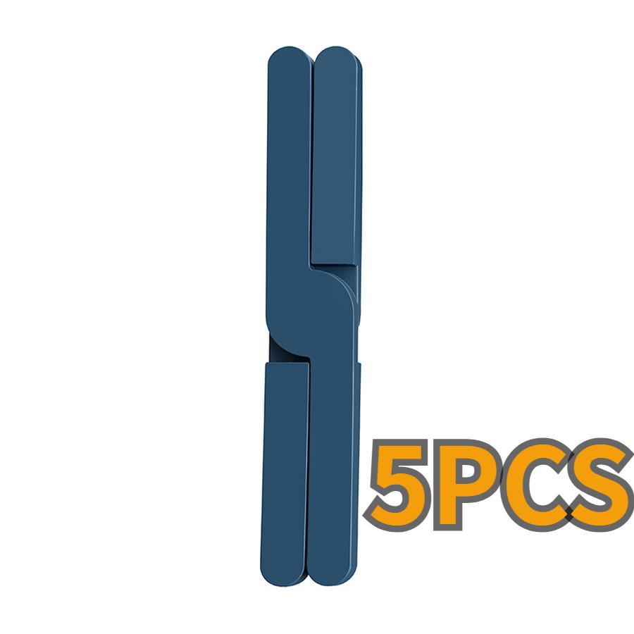 5 Pcs Creative X-Shape Foldable Heat Insulation Mat for Home Kitchen, Anti-Scorching, Heat-Resistant Silicone Pad, Non-Slip Table Mat